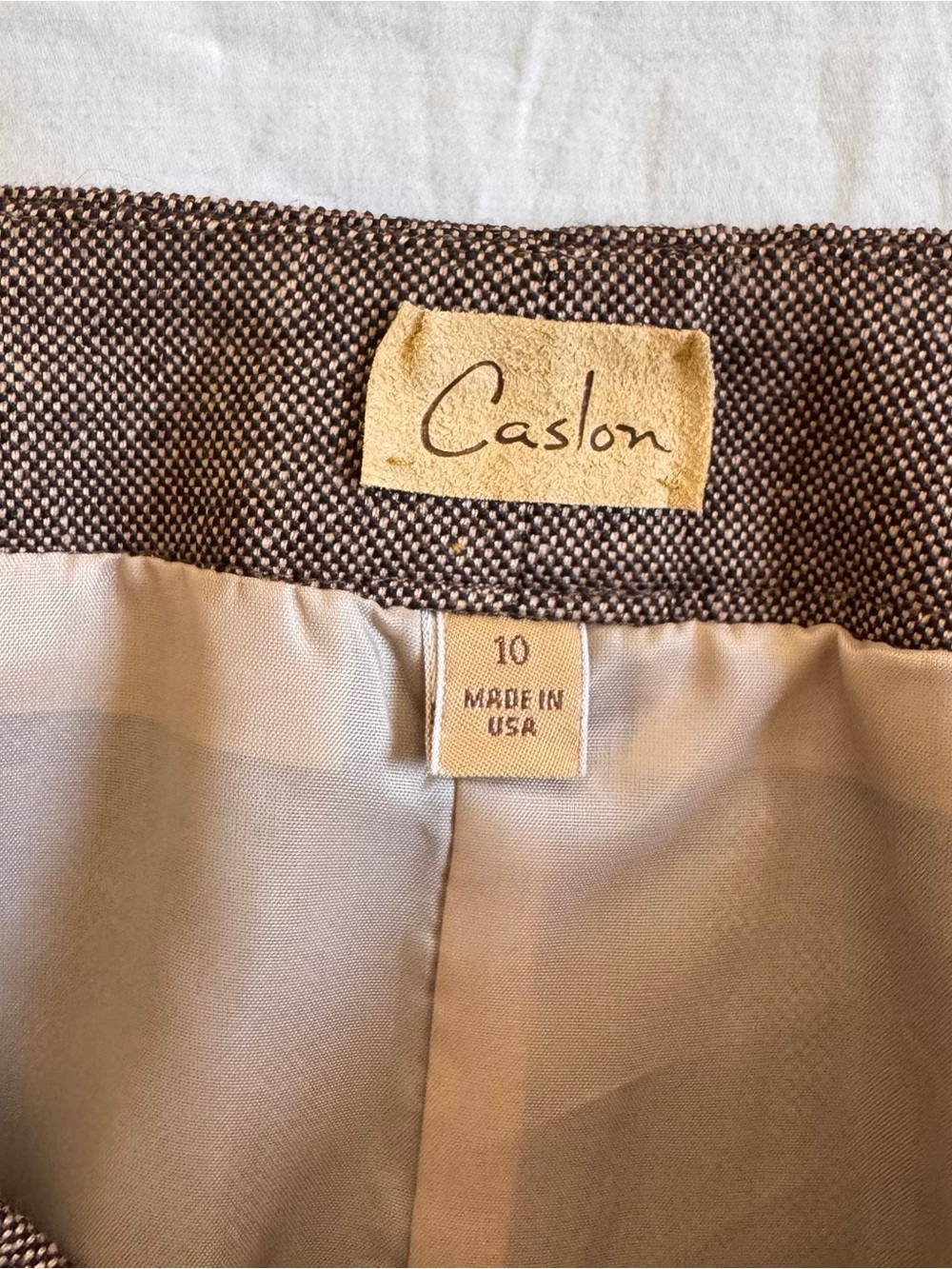 Caslon Brown Maxi Pencil Skirt - Picture 2 of 6